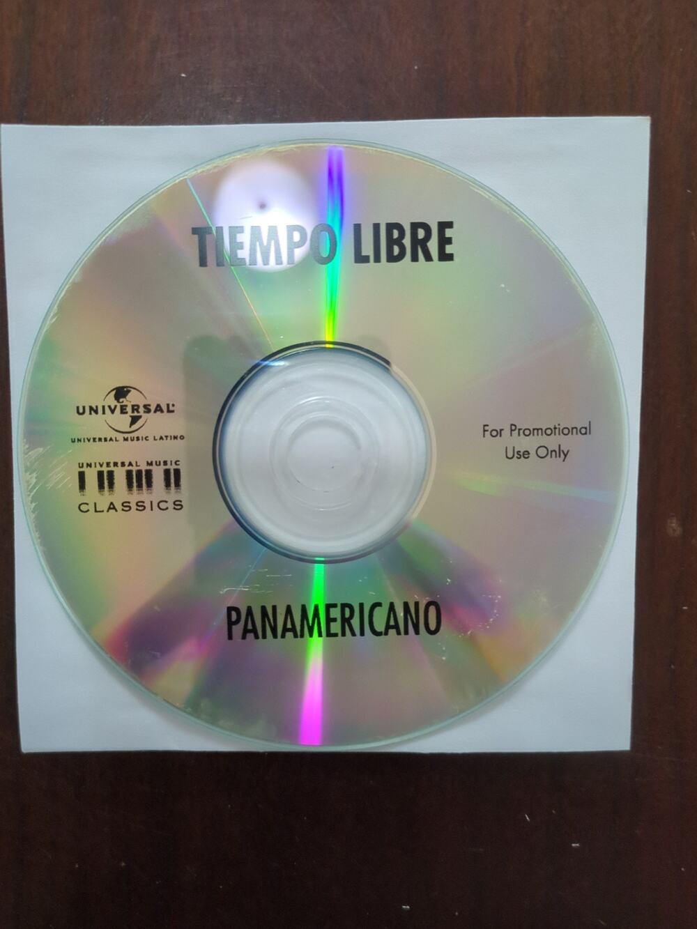 Tiempo Libre Panamericano CD 2015 Universal Music Latino PROMO